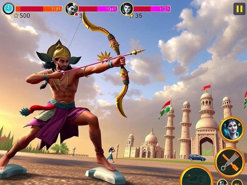 Gandharva Archer Game Screenshot